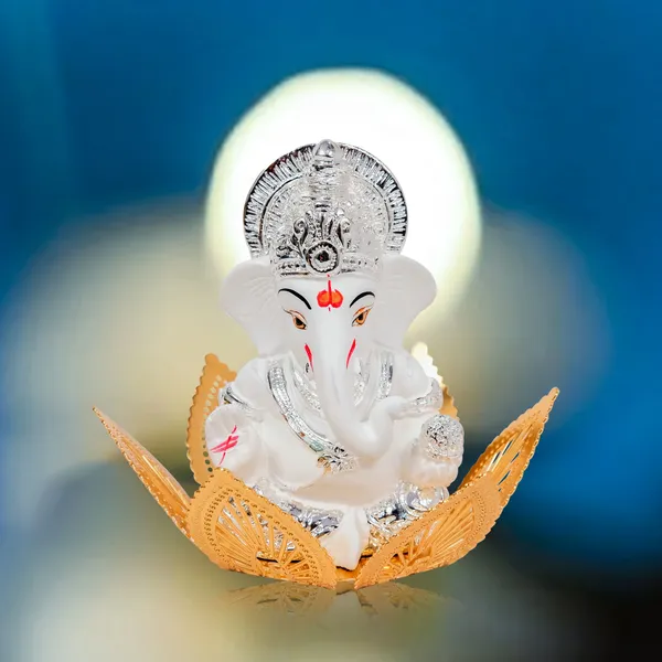White_&_Gold_Premium_Quality_Brass_Religious_Idol_&_Figurine