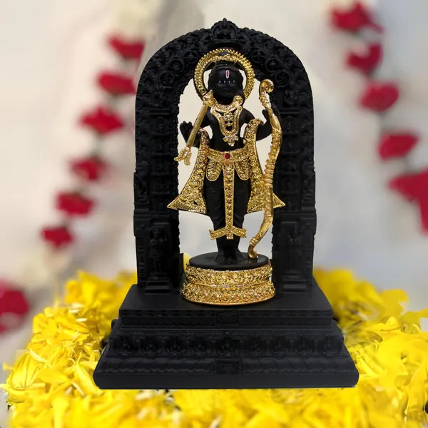 Black_&_Gold_Premium_Quality_Resin_Religious_Idol_&_Figurine