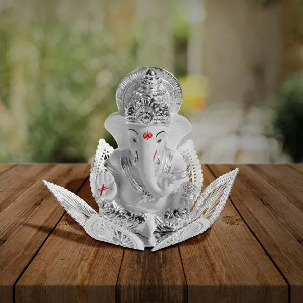 Silver_Premium_Quality_Metal_Religious_Idol_&_Figurine