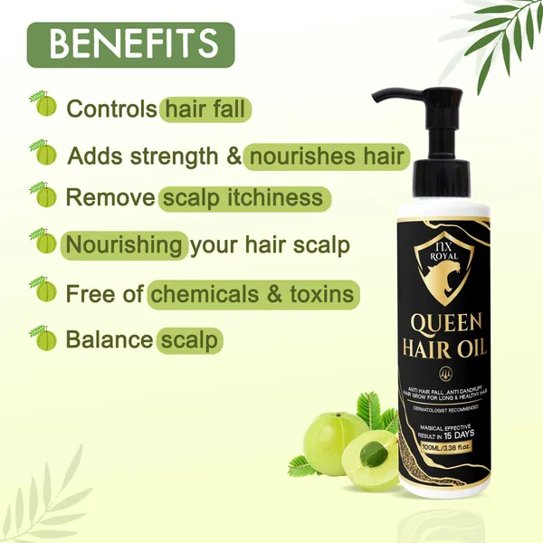 Queen__For_Anti_Hair_Fall,_Anti_Dandruff,_Long,_Healthy,_Nourished_Hair_Oil_For_Men_&_Women