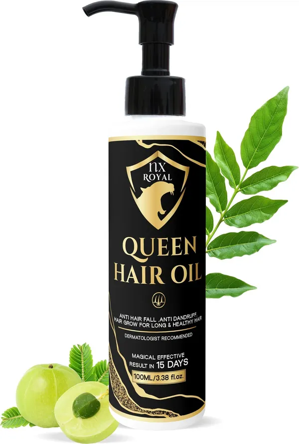 Queen__For_Anti_Hair_Fall,_Anti_Dandruff,_Long,_Healthy,_Nourished_Hair_Oil_For_Men_&_Women