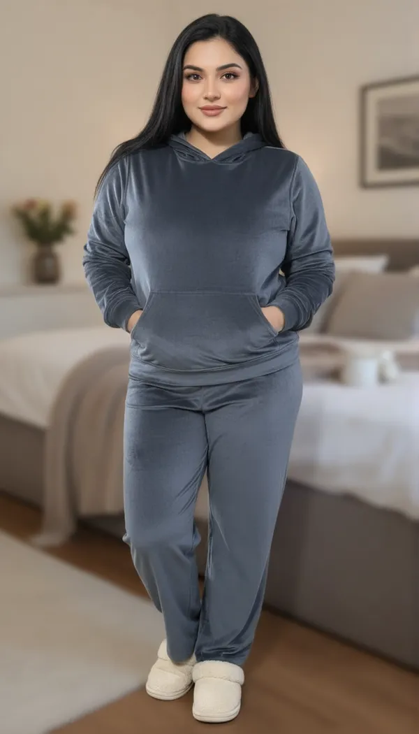 Grey_Velvet_Premium_&_Elegant_Night_Suit_For_Women