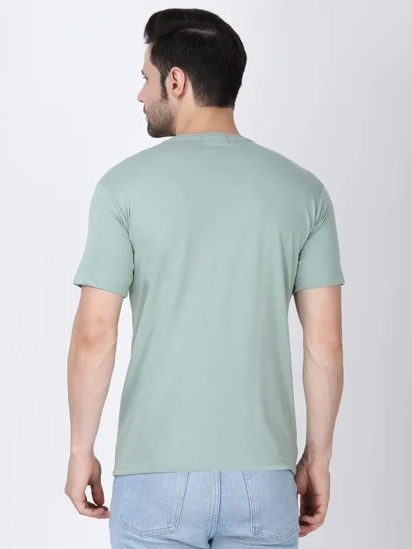 Green_Cotton_Premium_&_Elegant_T-Shirt_For_Men