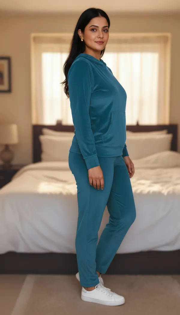 Green_Velvet_Premium_&_Elegant_Night_Suit_For_Women