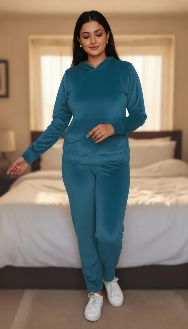 Green_Velvet_Premium_&_Elegant_Night_Suit_For_Women