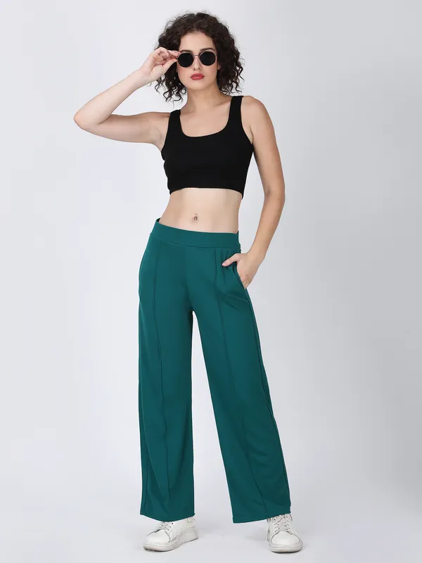 Green_Premium_&_Elegant_Pant_For_Women
