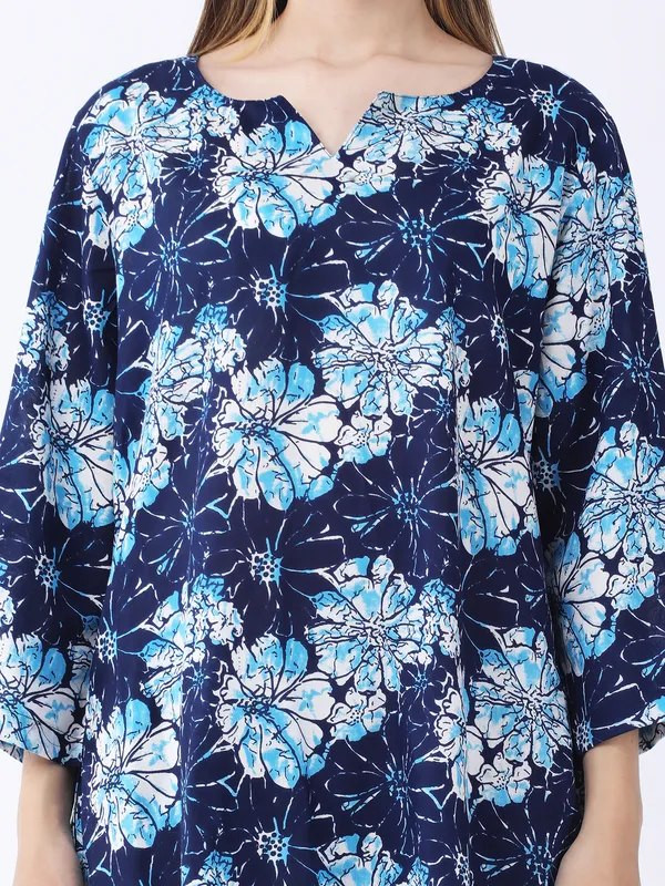 Navy_Blue_Cotton_Premium_&_Elegant_Stylish_Long_Sleeves_Co-Ord_Set_For_Women