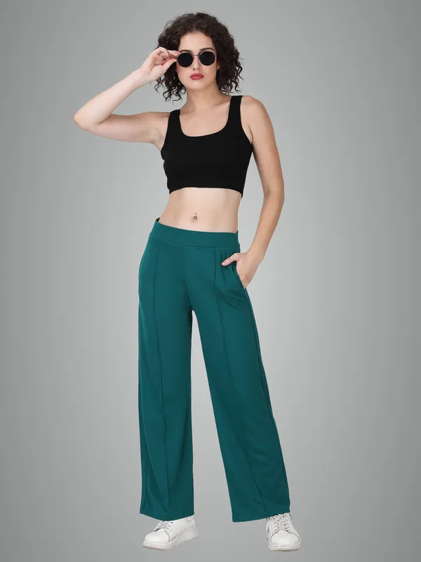 Green_Premium_&_Elegant_Pant_For_Women