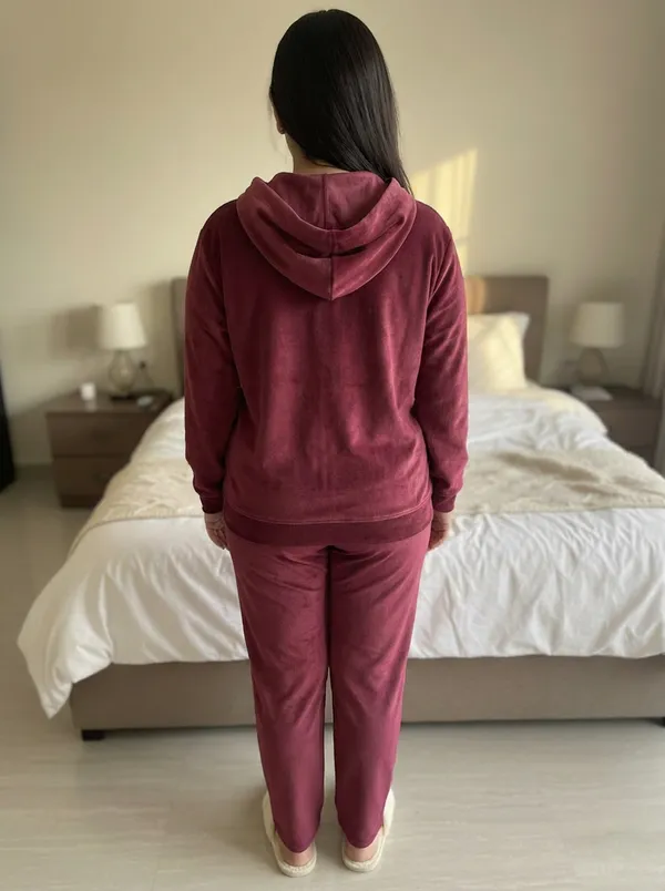 Wine_Velvet_Premium_&_Elegant_Night_Suit_For_Women
