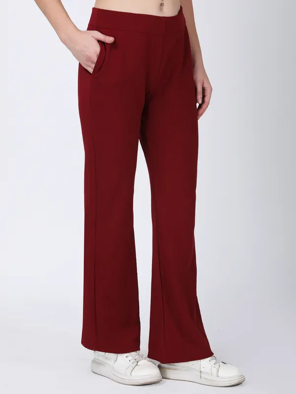 Wine_Premium_&_Elegant_Pant_For_Women