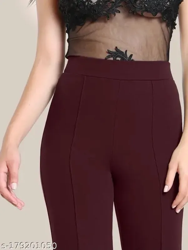 Wine_Premium_&_Elegant_Pant_For_Women