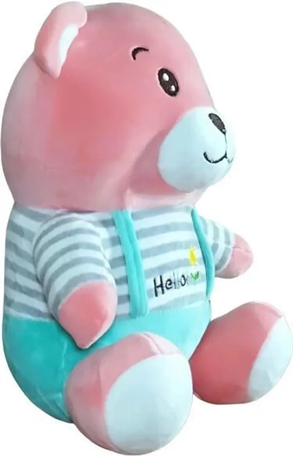 Brown_&_Pink_Poly_Fiber_Teddy_Bears_For_Boys_And_Girls