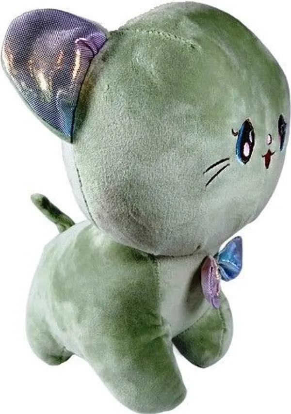 Green_Best_Quality_Fiber_Kitten_Animals_For_Boys_And_Girls