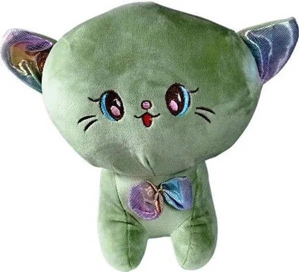 Green_Best_Quality_Fiber_Kitten_Animals_For_Boys_And_Girls