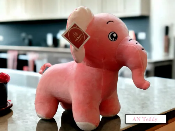 Multicolor_Poly_Fiber_Elephant_Animals_For_Boys_And_Girls