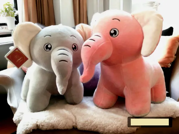 Multicolor_Poly_Fiber_Elephant_Animals_For_Boys_And_Girls