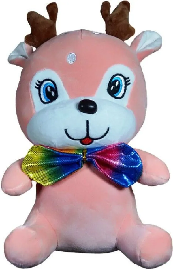 Pink_Poly_Fiber_Rain_Dear_Teddy_Bears_For_Boys_And_Girls