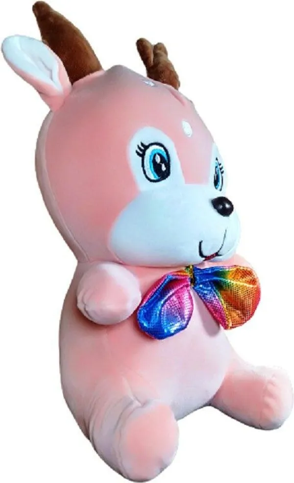 Pink_Poly_Fiber_Rain_Dear_Teddy_Bears_For_Boys_And_Girls