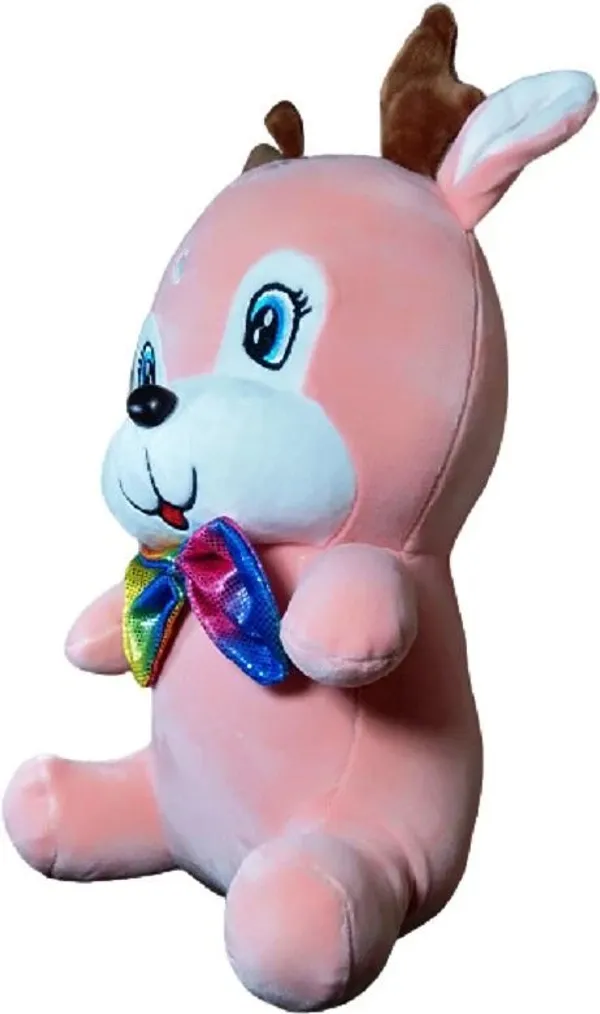 Pink_Poly_Fiber_Rain_Dear_Teddy_Bears_For_Boys_And_Girls
