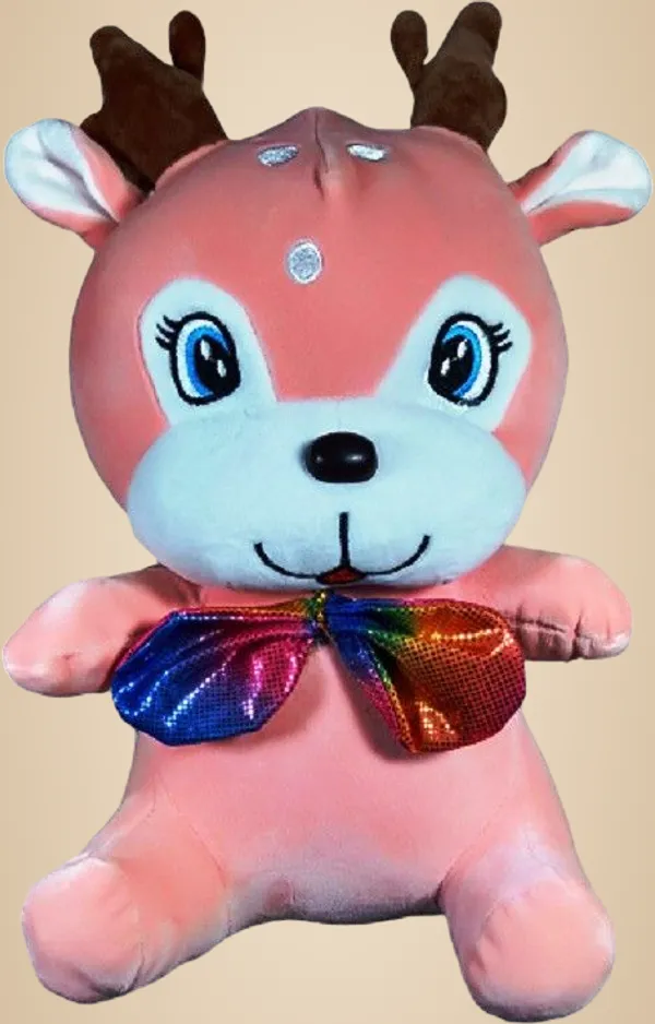 Pink_Poly_Fiber_Rain_Dear_Teddy_Bears_For_Boys_And_Girls