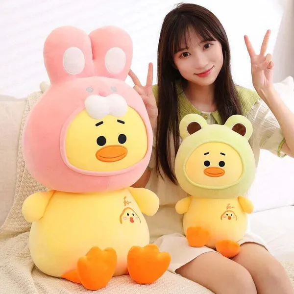 Multicolor_Quality_Fiber_Duck_Cartoon_Character_For_Boys_And_Girls