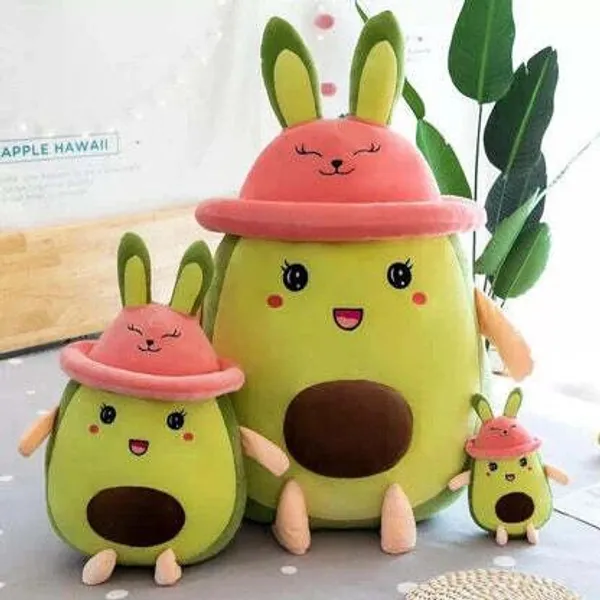 Green_Quality_Fiber_Fruit_Avocado_Cushions_&_Pillows_For_Boys_And_Girls