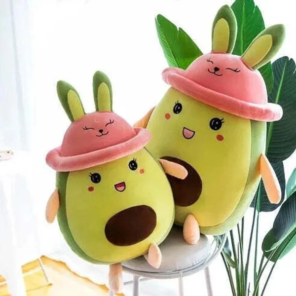 Green_Quality_Fiber_Fruit_Avocado_Cushions_&_Pillows_For_Boys_And_Girls