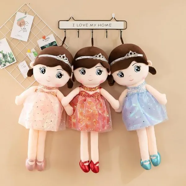 Pink_Quality_Fiber_Crown_Doll_Soft_Doll_For_Girls