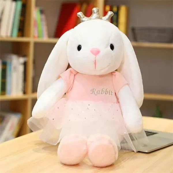 Pink_Beat_Quality_Fiber_Crown_Rabbit_Doll_Soft_Doll_For_Boys_And_Girls