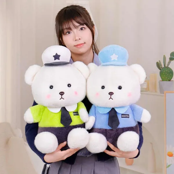 Yellow_Quality_Fiber_Police_Teddy_Bear_For_Boys_And_Girls