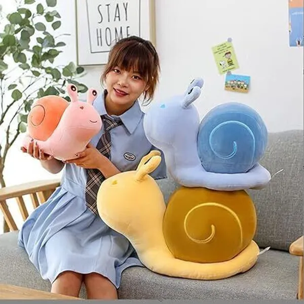 Blue_Poly_Fiber_Lovely_Snail_Animals_For_Boys_And_Girls