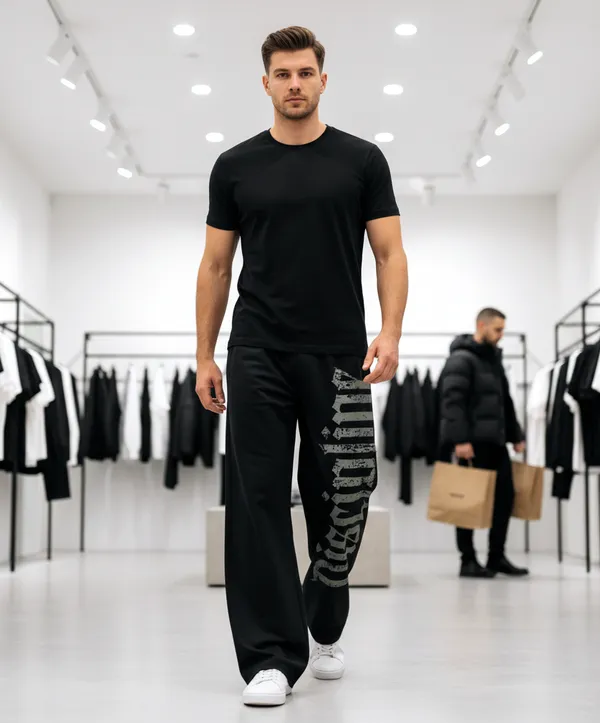 Black_Cotton_Terry_Sporty_Outdoor_Track_Pants_For_Men