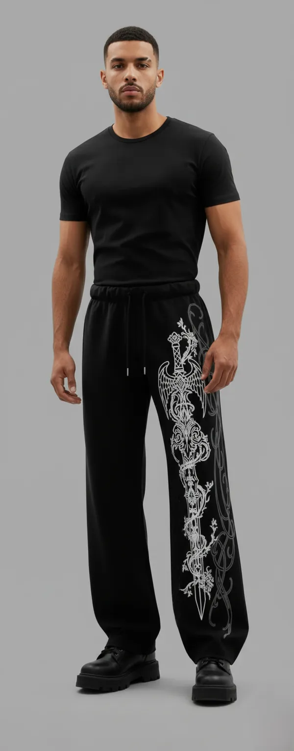 Black_Cotton_Terry_Relaxed_Urban_Track_Pants_For_Men