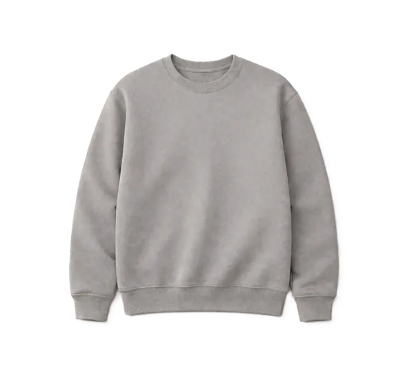 Grey_Cotton_Unisex_Sweatshirt_|_Solid