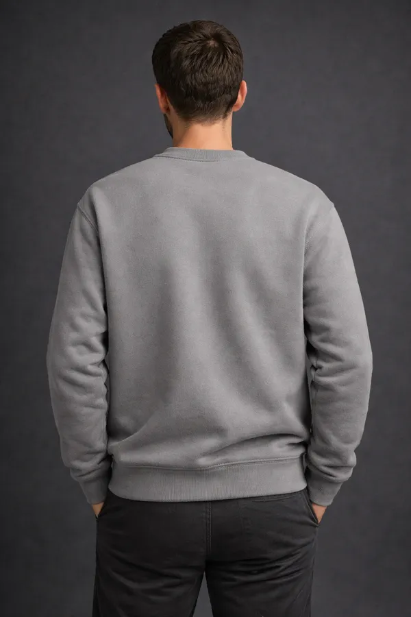 Grey_Cotton_Unisex_Sweatshirt_|_Solid