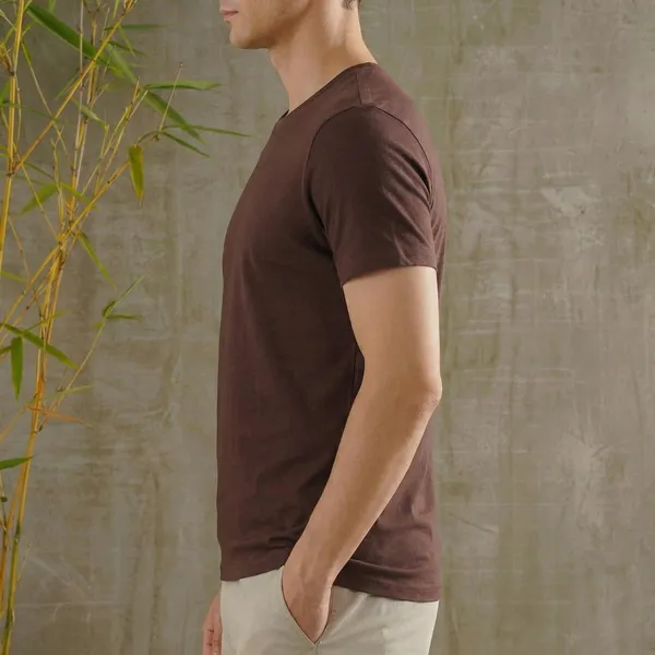 Classic_Slim_Fit_Brown_Crew_Neck_T-Shirt_for_Men