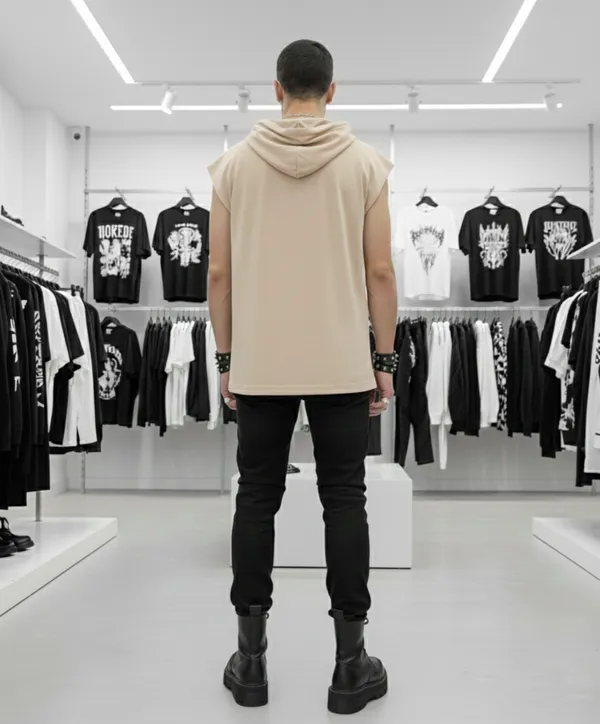 Cream_Cotton_Terry_Bold_Graphic_Hoodie_For_Men