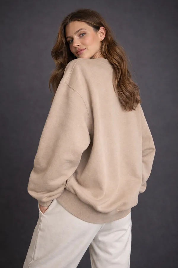 Cram_Cotton_Unisex_Sweatshirt_|_Solid