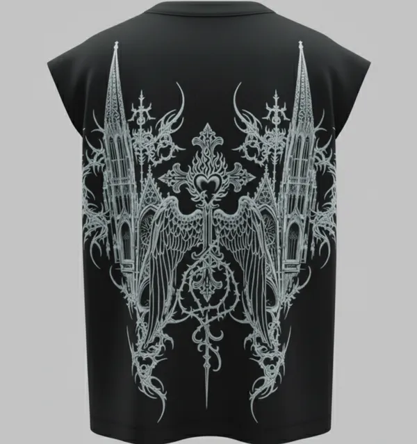 Black_Cotton_Terry_Urban_Comfort_Vest_For_Men