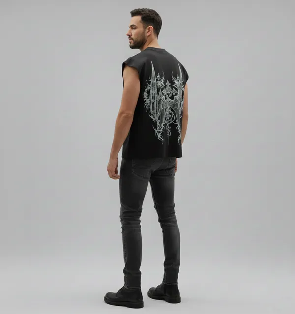 Black_Cotton_Terry_Urban_Comfort_Vest_For_Men