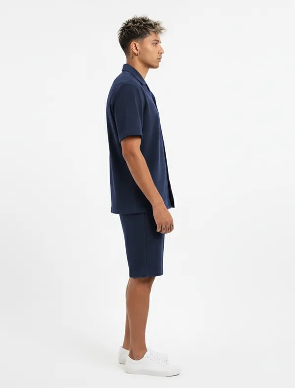 Navy_Corduroy_Fabric_Minimal_Look_Co-ord_set_For_Men