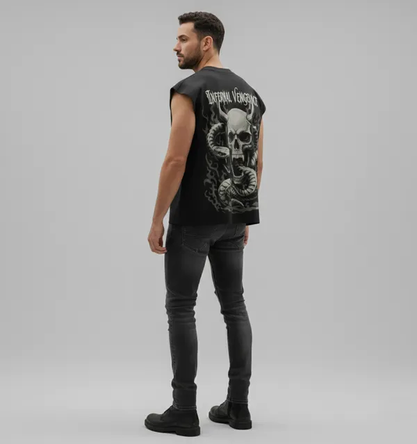 Black_Cotton_Terry_Daily_Essential_Vest_For_Men