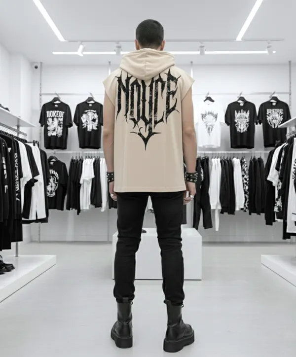 Cream_Cotton_Terry_Relaxed_Urban_Hoodie_For_Men