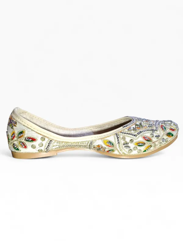 Off_White_Premium_Pu_Embroidered_Bellies_For_Women_And_Girls
