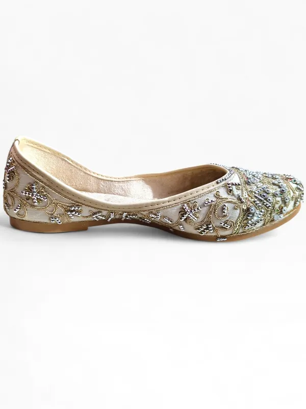 Off_White_Premium_Pu_Embroidered_Bellies_For_Women_And_Girls