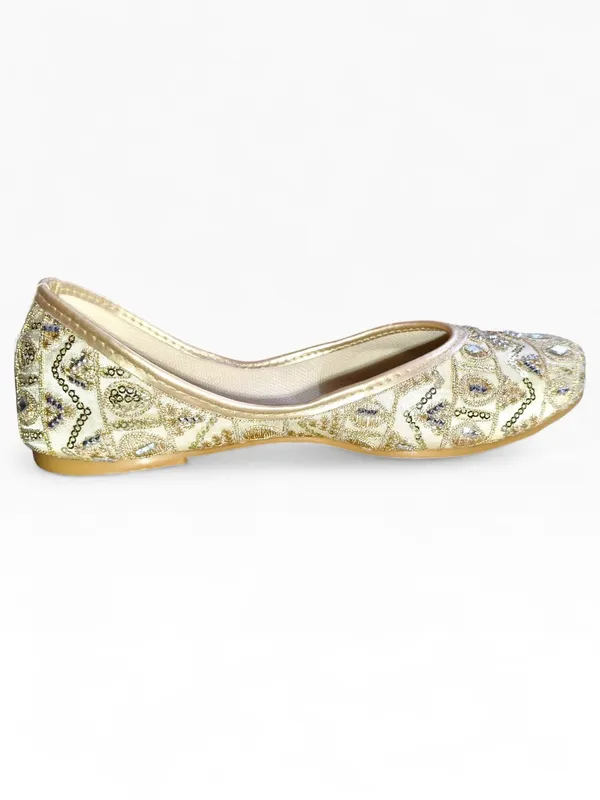 Off_White_Premium_Pu_Embroidered_Bellies_For_Women_And_Girls
