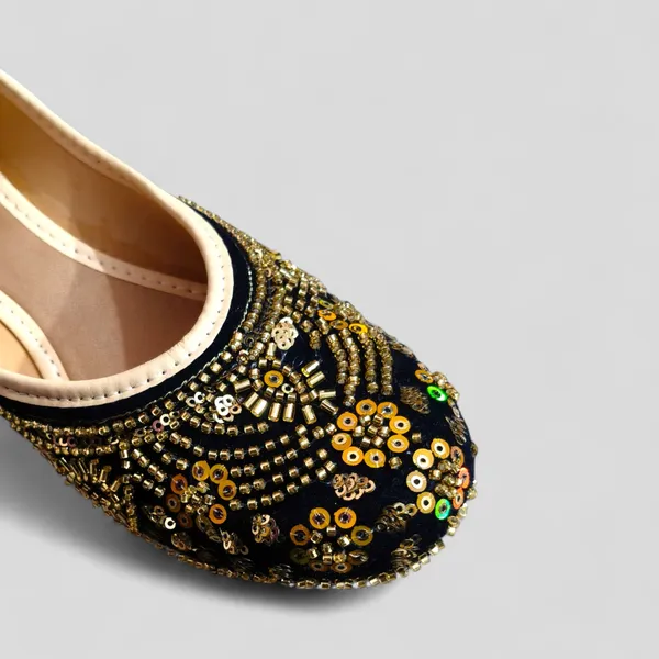 Black_Premium_Pvc_Embroidered_Mojaris_For_Women_And_Girls