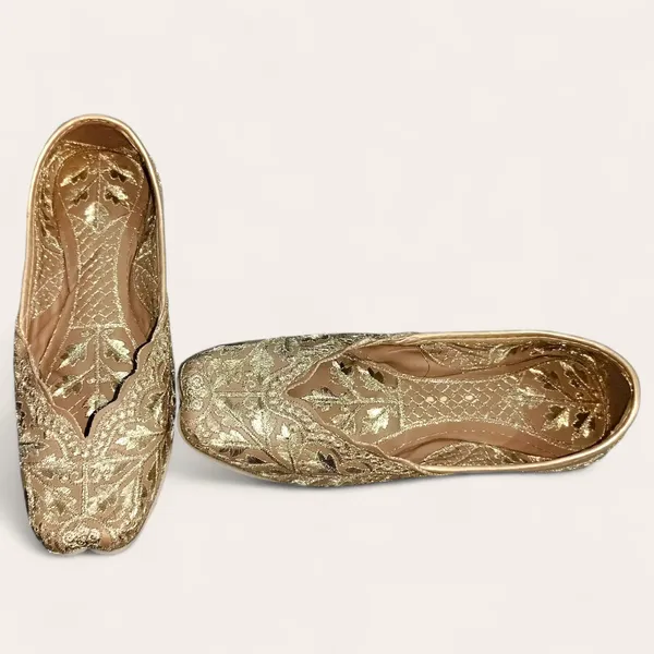 Bronze_Premium_Pu_Embroidered_Bellies_For_Women_And_Girls