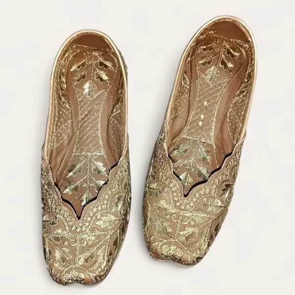 Bronze_Premium_Pu_Embroidered_Bellies_For_Women_And_Girls