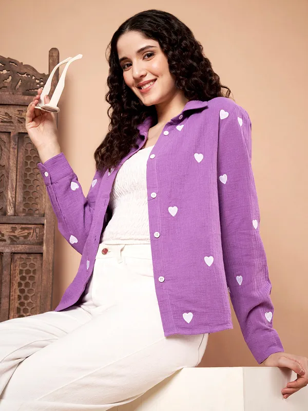Purple_Cotton_Shirt_With_White_Heart_Embroidery
